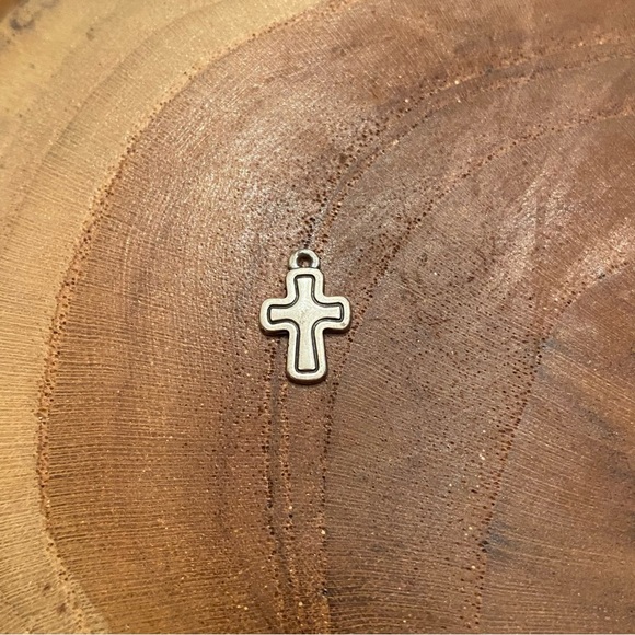 James Avery Jewelry - RETIRED James Avery “Santa Barbara” cross charm, sterling silver